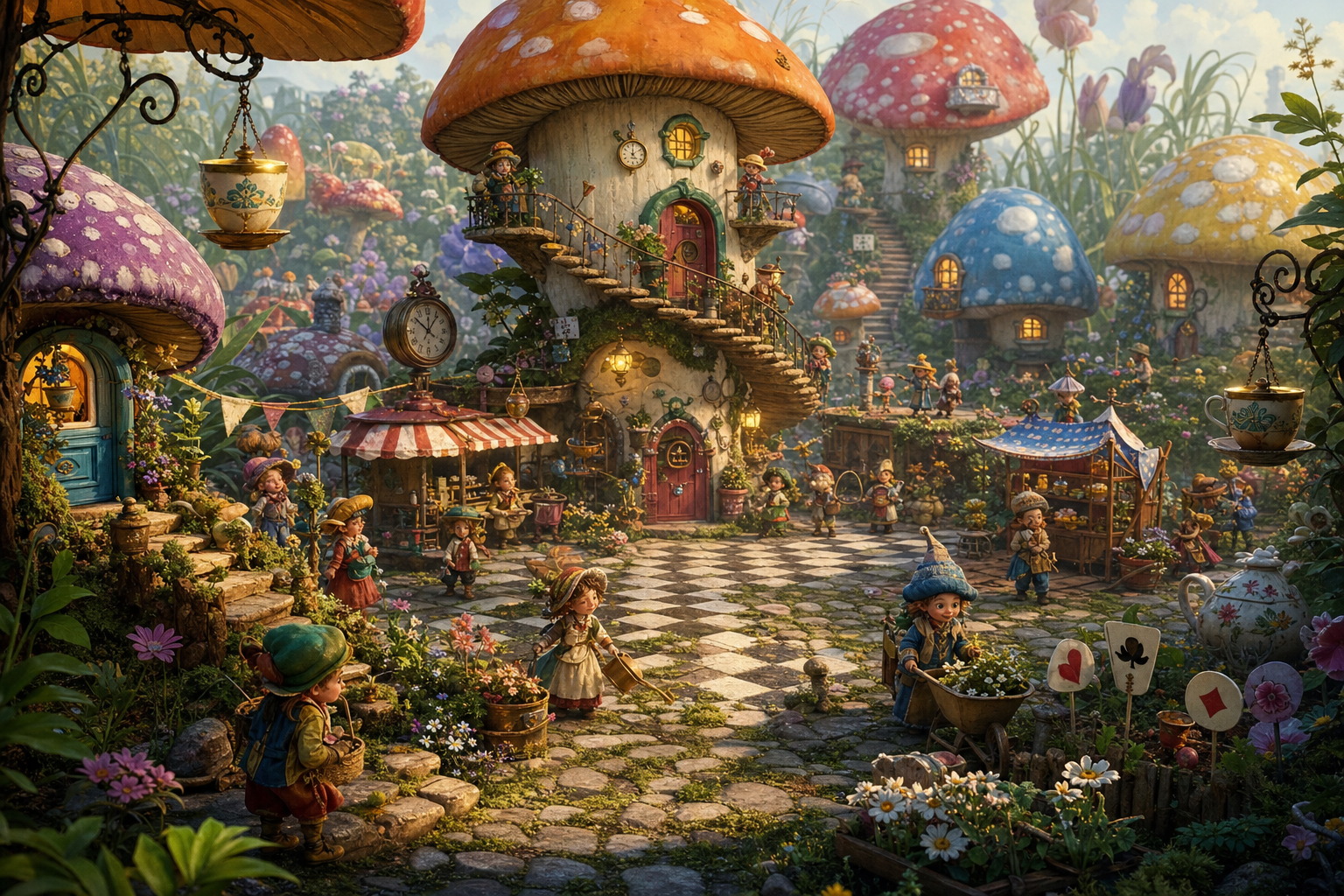 Mirthcap village first view