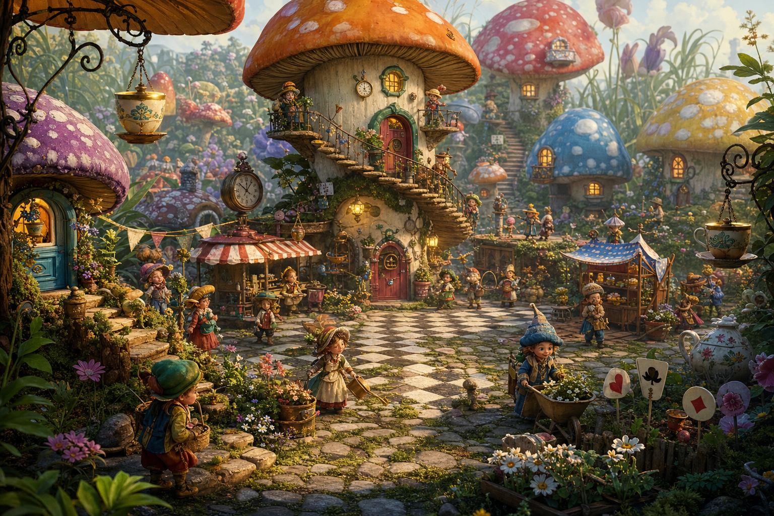 Mirthcap village first view